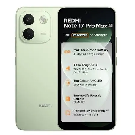 Redmi Note 17 Pro Max